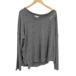 Peloton Gray heather top